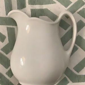 Shenango China New Castle, PA. Antique 1938 small juice pitcher or creamer